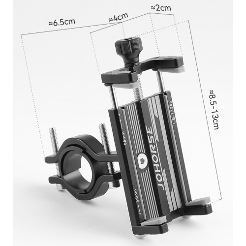 Держатель смартфона JOHORSE «CB-12045», алюминий