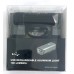 Фара USB «Флеш-заряд», алюміній, чорна