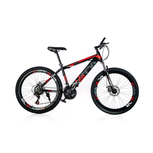 Велосипед 26' чоловічий «ADKIDS» (рама 17'),чорно-червоний