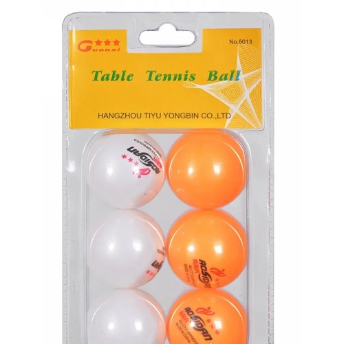 Набор мячей для настольного тенниса «1-сорт», 1уп. (1уп=6шт)