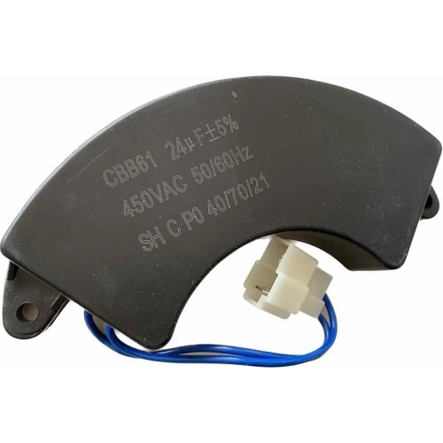 168F Конденсатор генератора 24mF 450VAC 50/60Hz SH C PO 40/70/21)