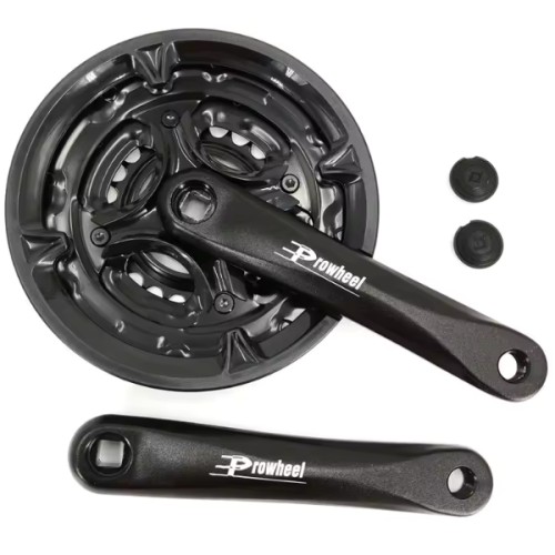 Шатун ProWheel FC-AC49 42/34/24T - 170мм, черный