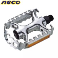 Comprar Педалі NECO «WP893» алюмінієві, вісь 9/16'', 103x62 мм, сріблясті